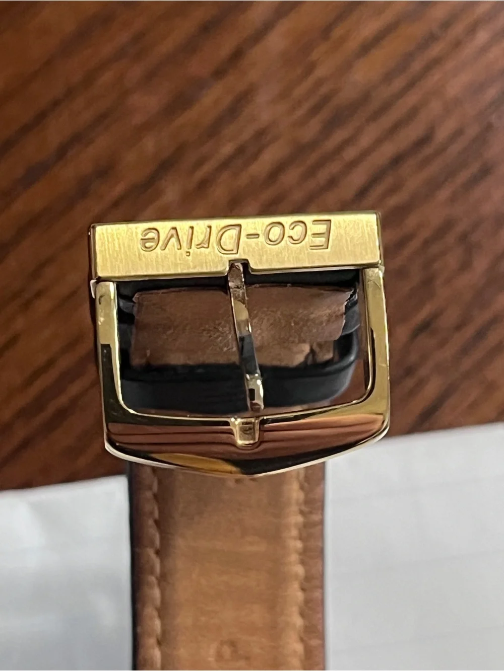 Citizen Men's Black and Gold Dress Watch